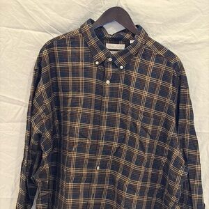 Classic Plaid Button-Down Shirt